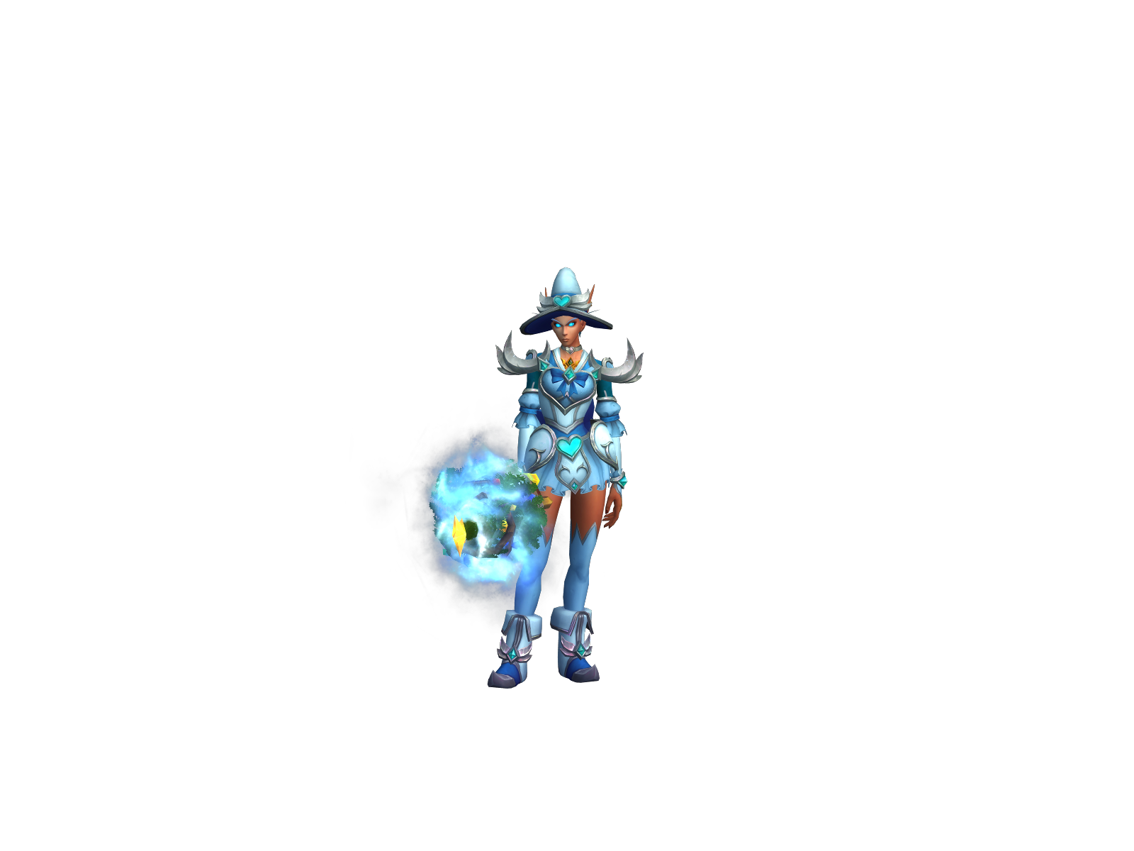 Namchê 3D character render
