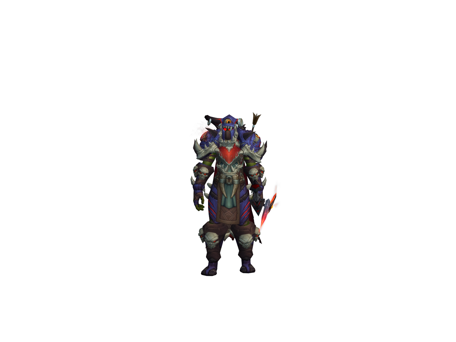 Blowbow 3D character render