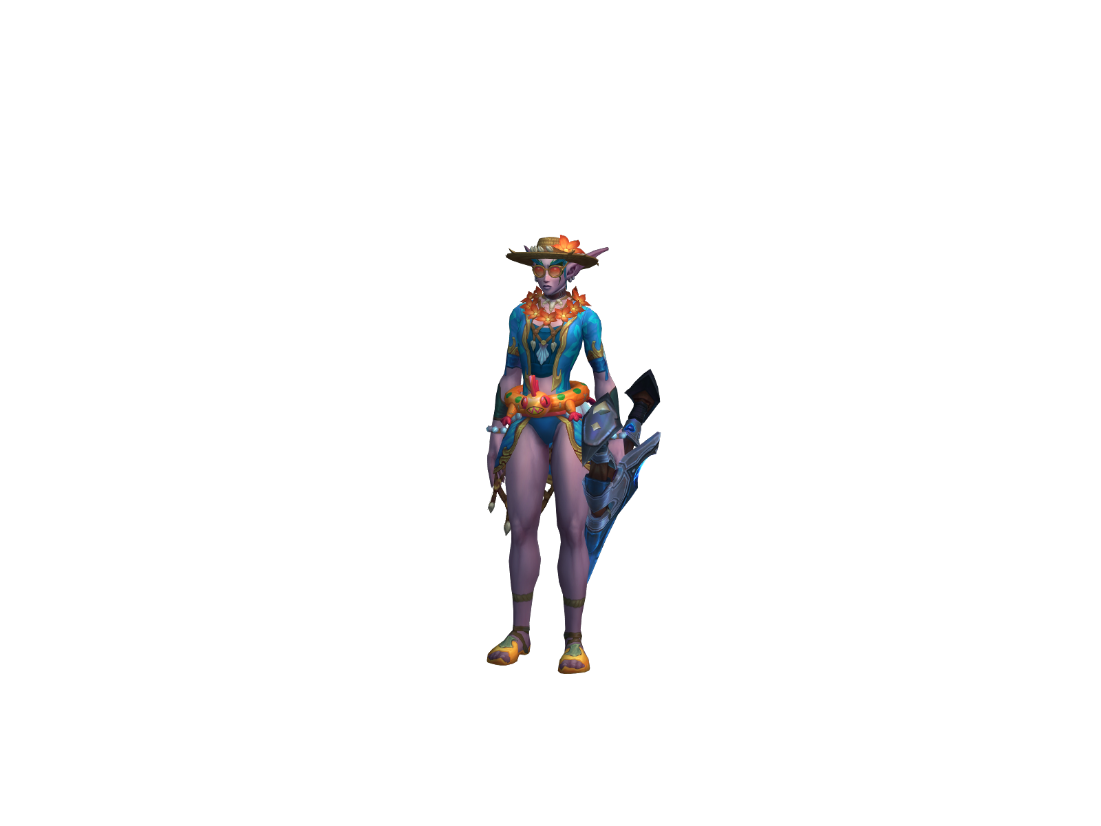 Wbaobao 3D character render