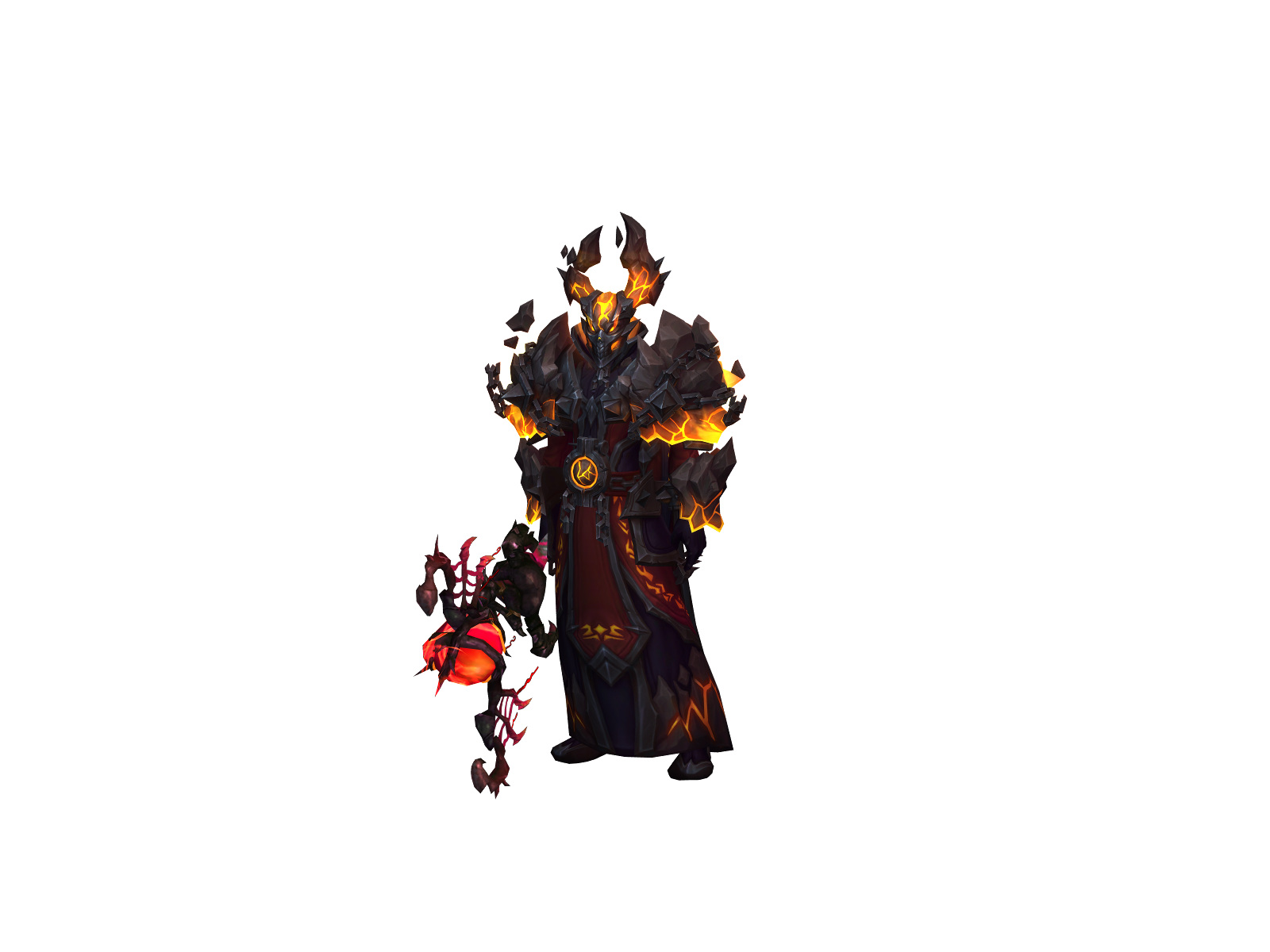 Diablë 3D character render