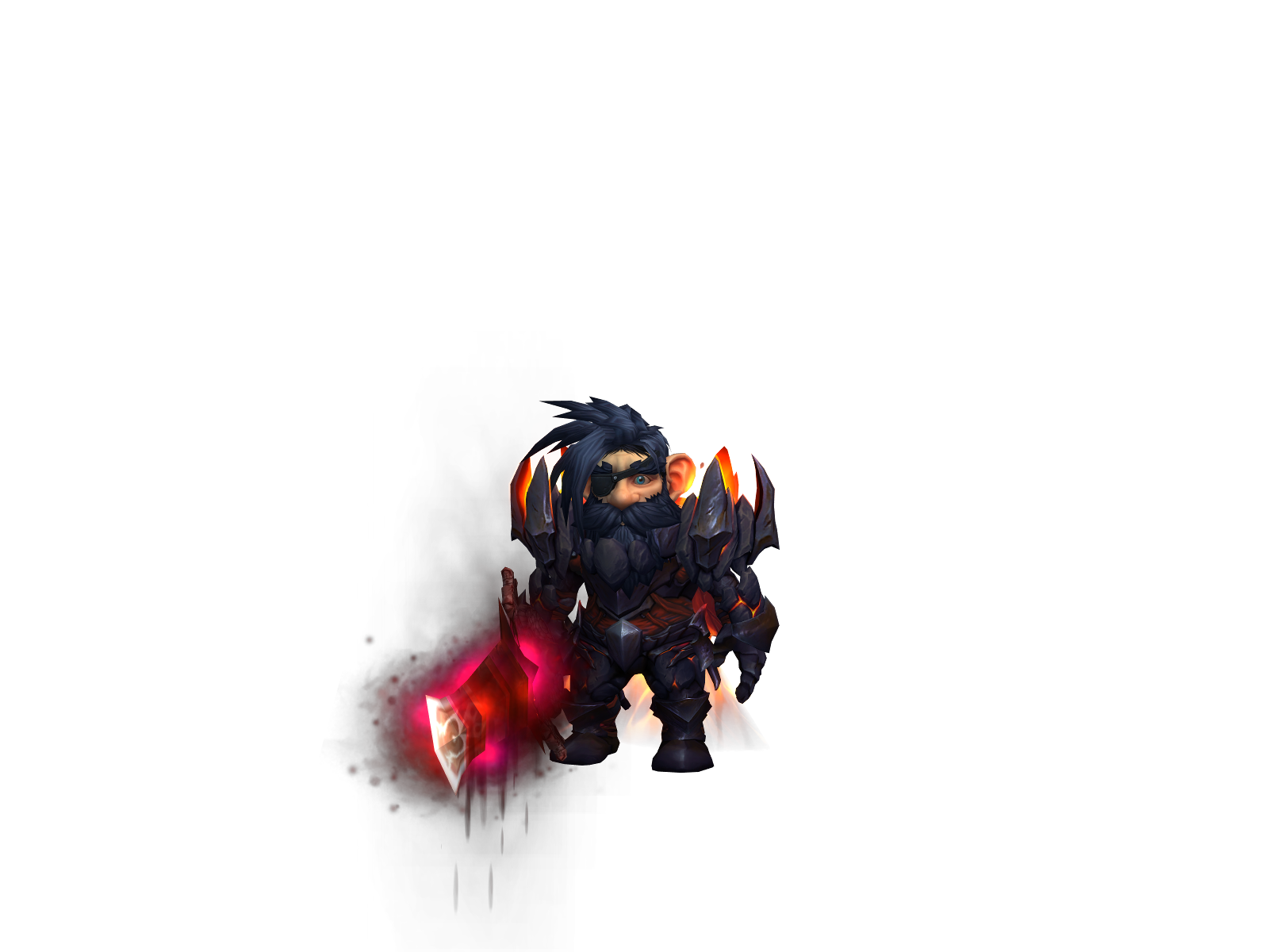 Bumpwar 3D character render