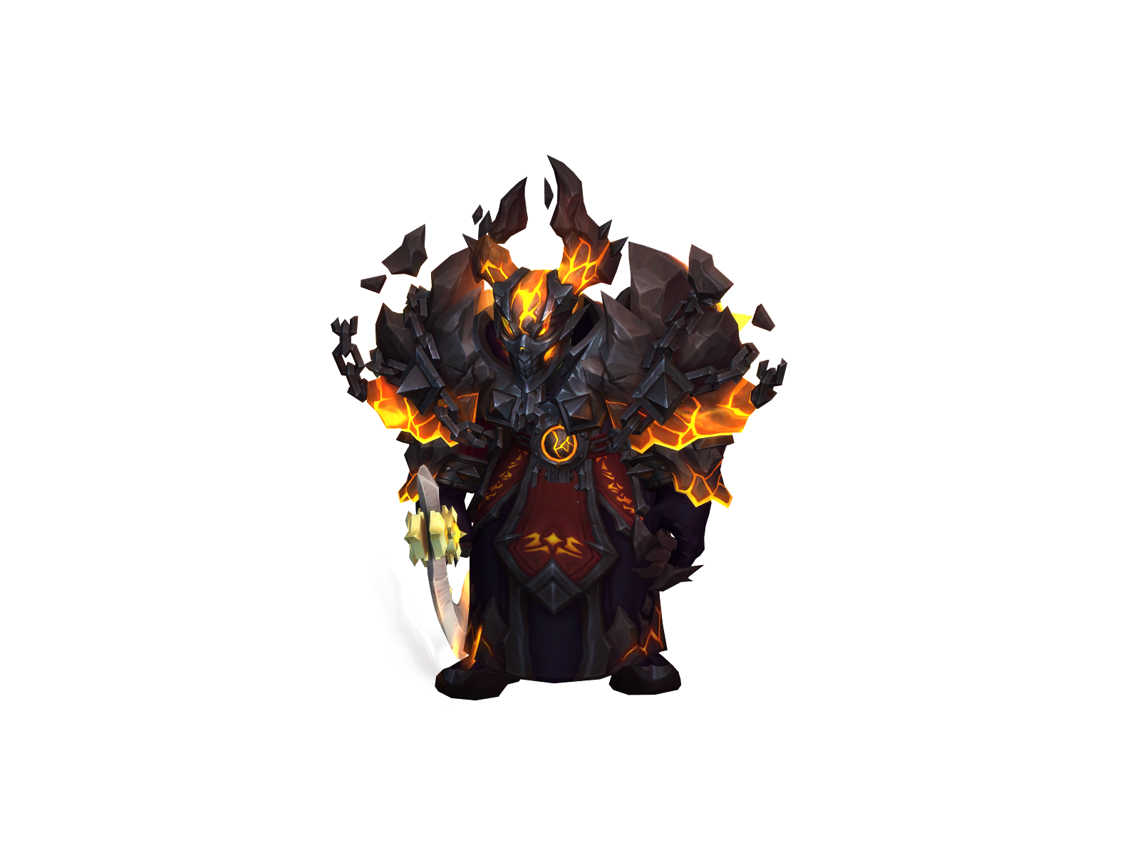 Grayskol 3D character render