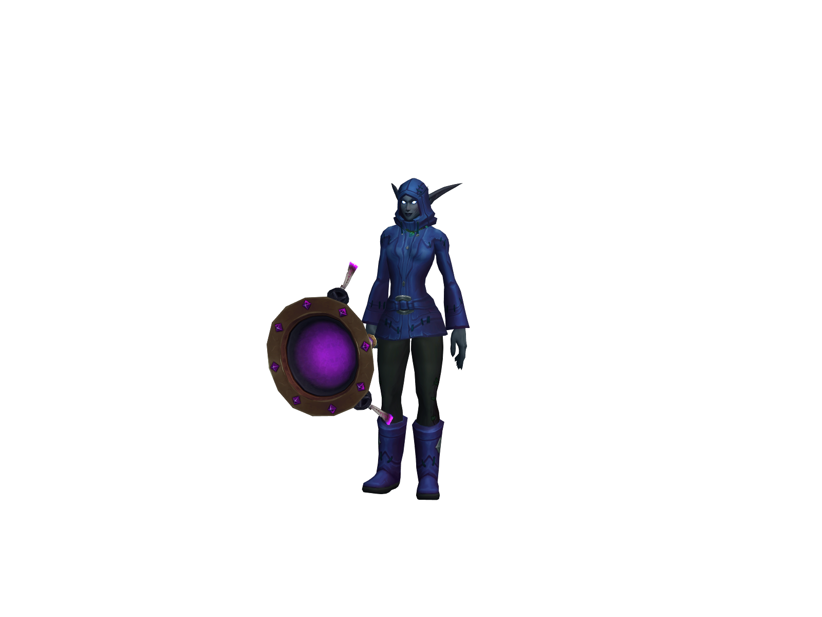 Leahsynay 3D character render