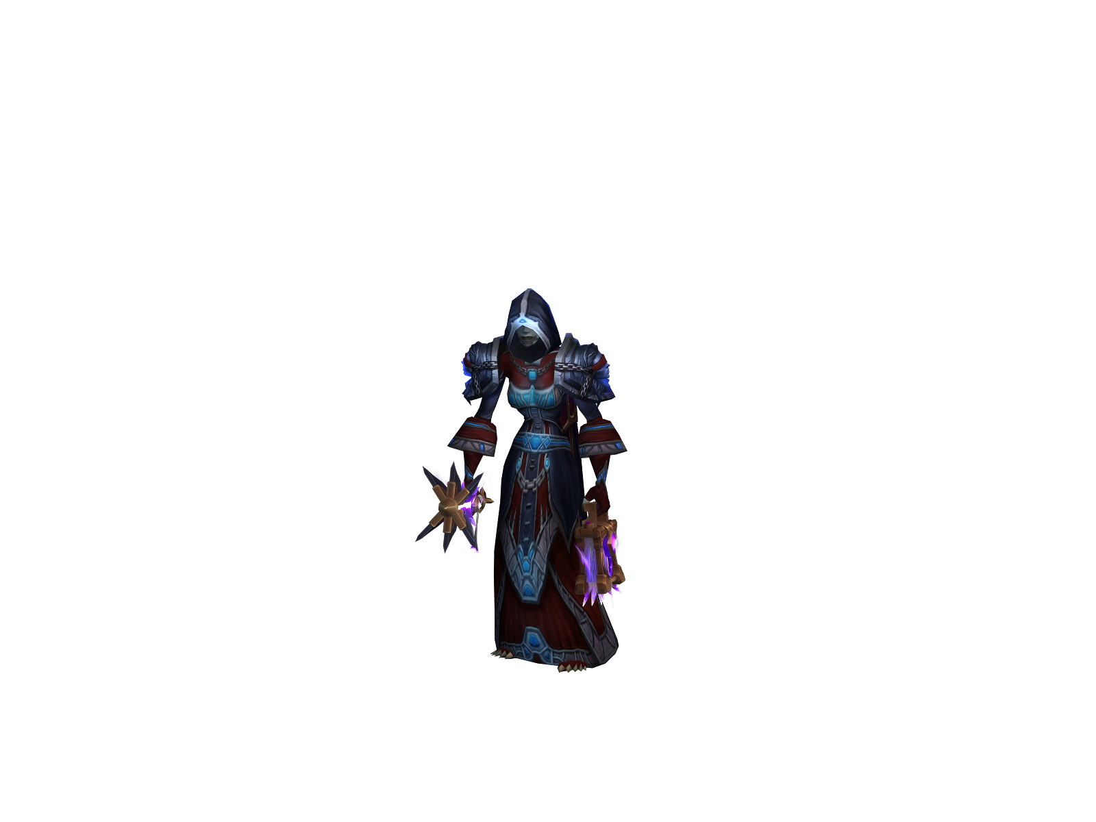 Blacksteel 3D character render