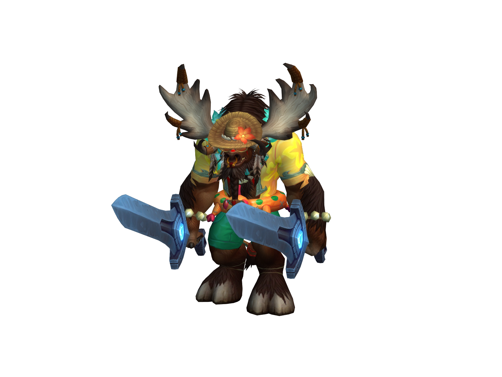 Slurslinging 3D character render