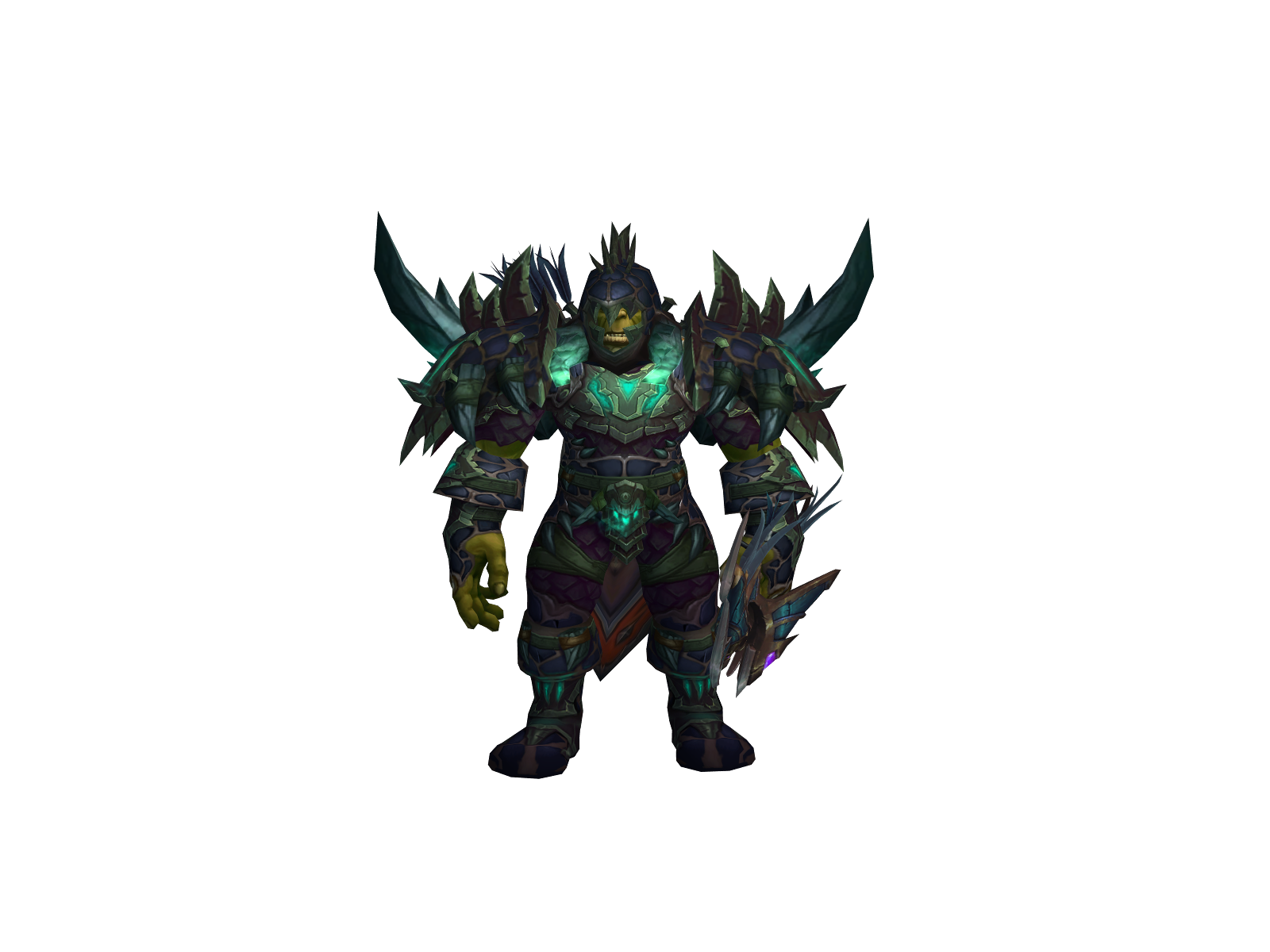 Rankstranger 3D character render