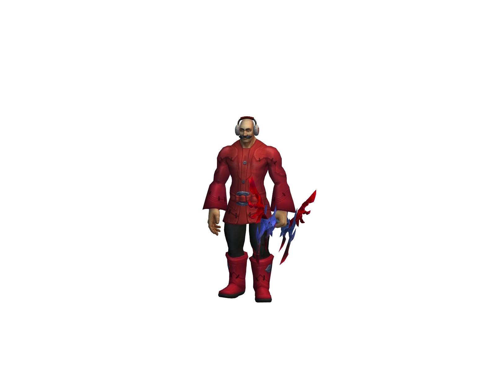 Oleboyhunter 3D character render
