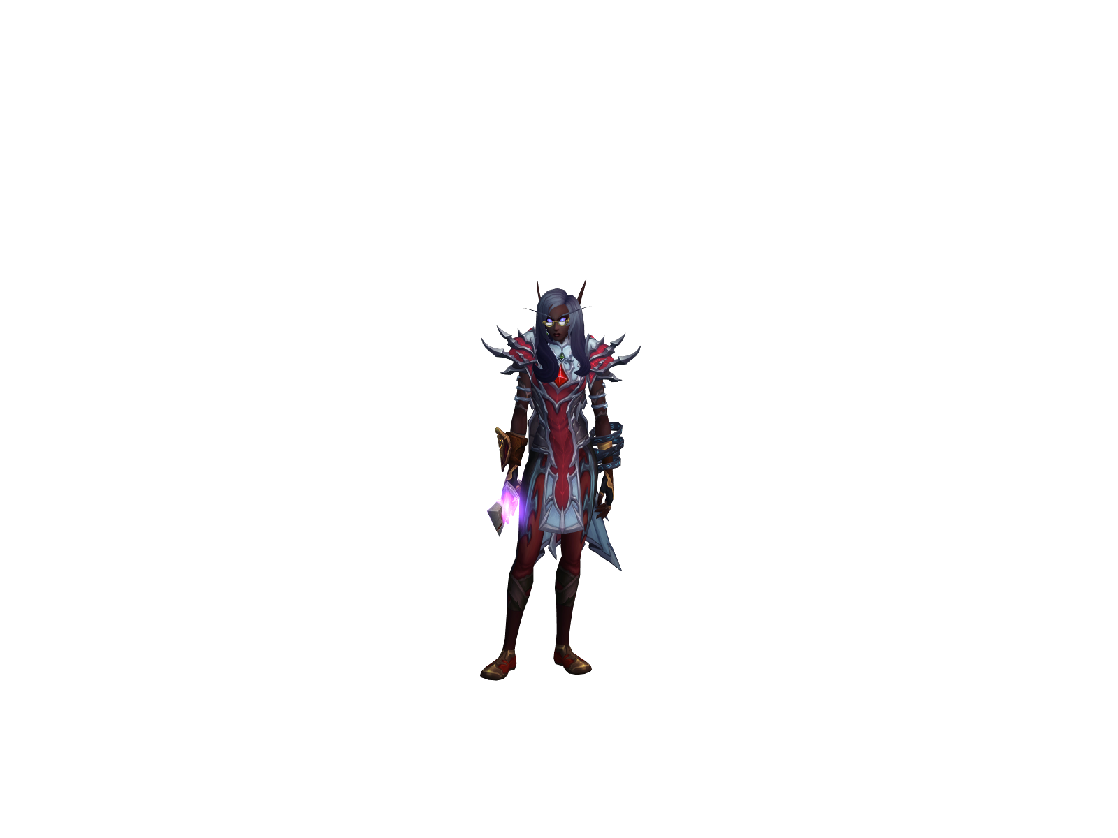 Melïsandré 3D character render