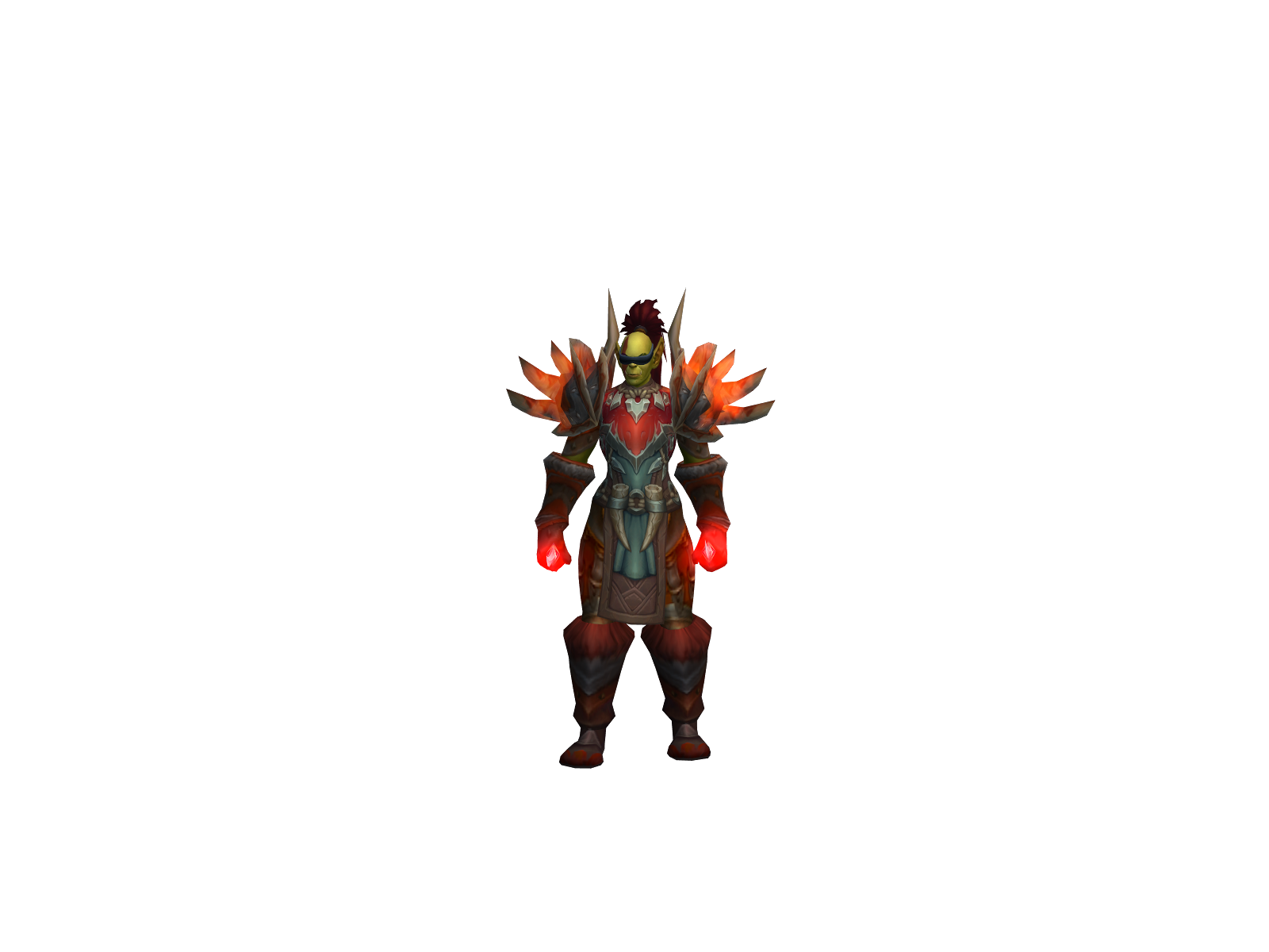 Dracorog 3D character render