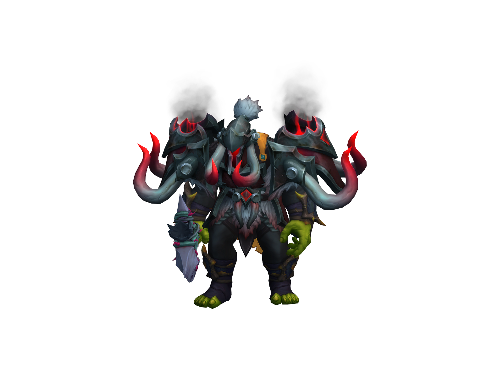 Ermag 3D character render