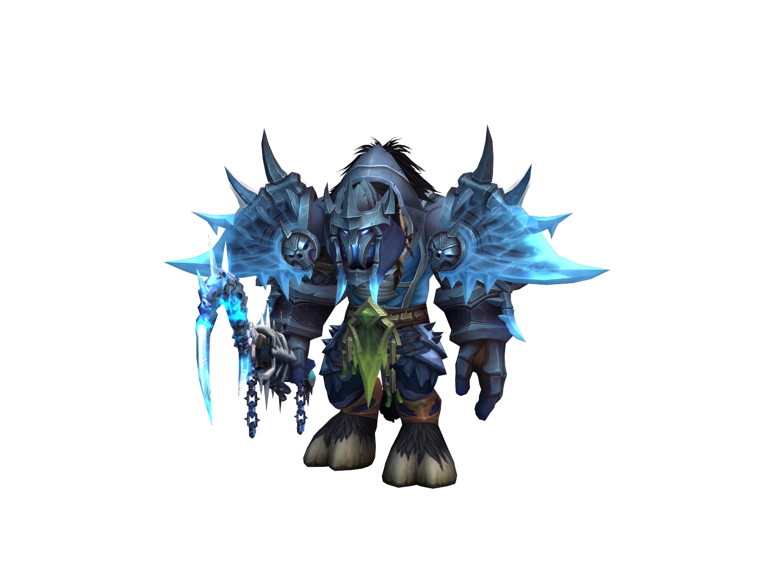 Dreadfiend 3D character render