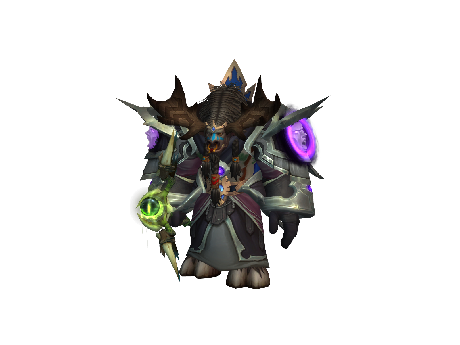Gargarrufal 3D character render