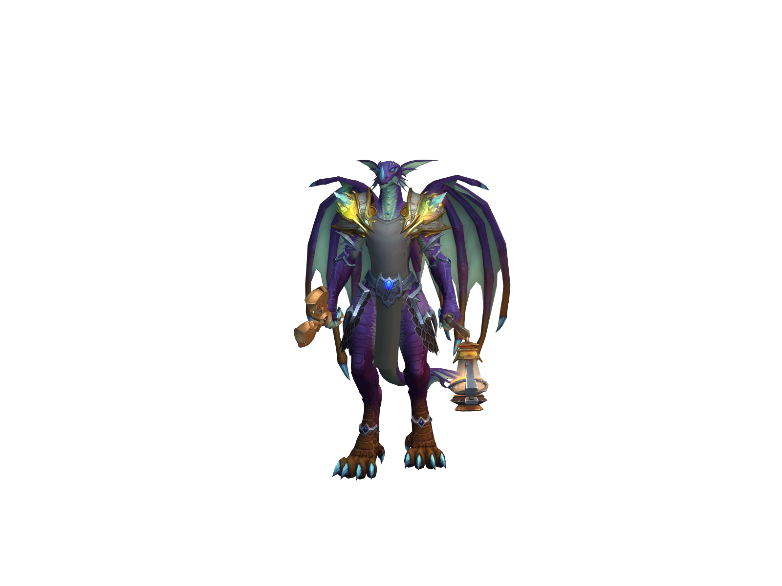 Dempagon 3D character render