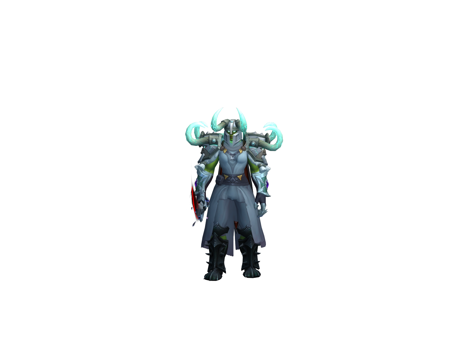 Ashandd 3D character render