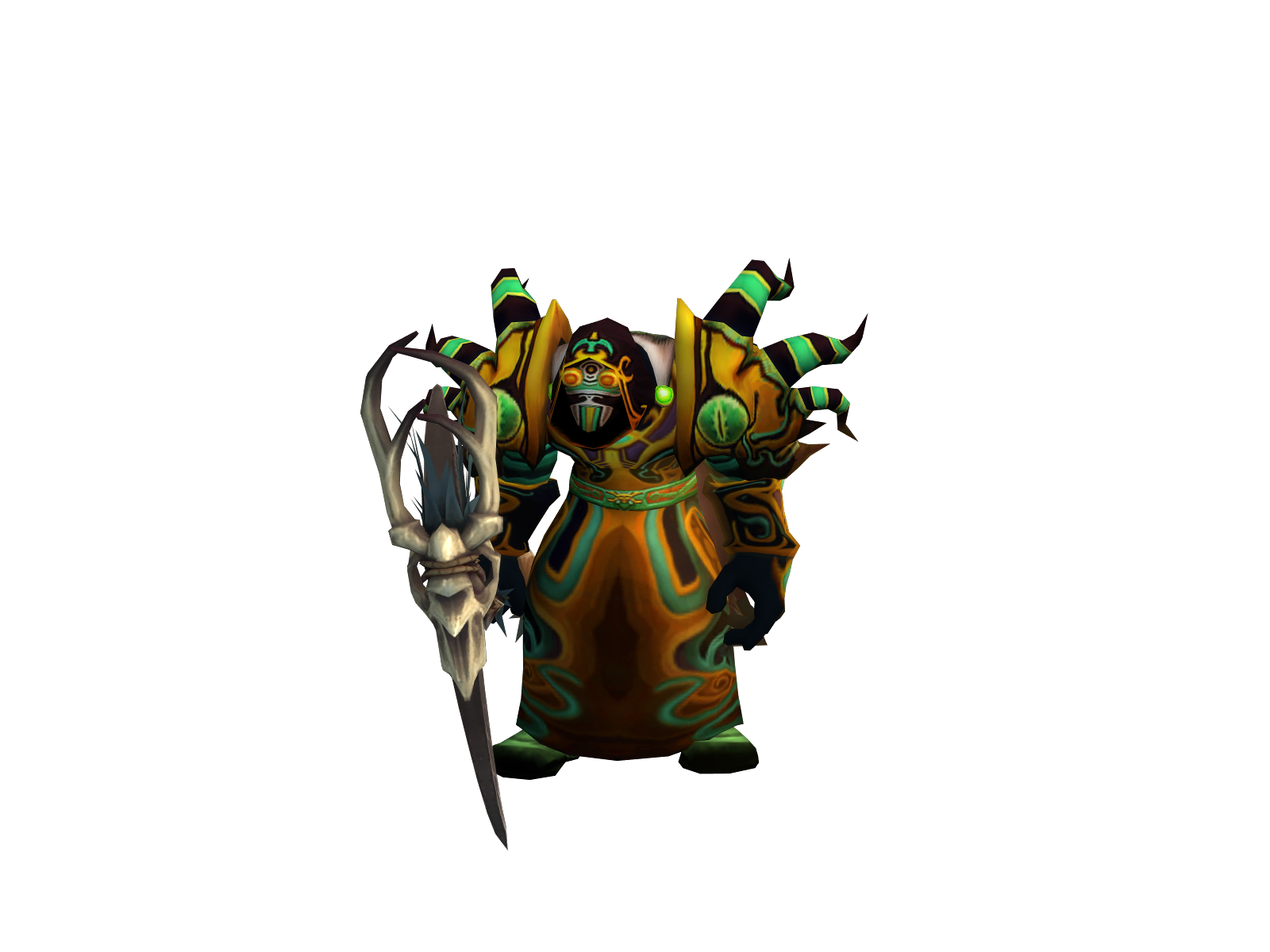 Sinxtuh 3D character render