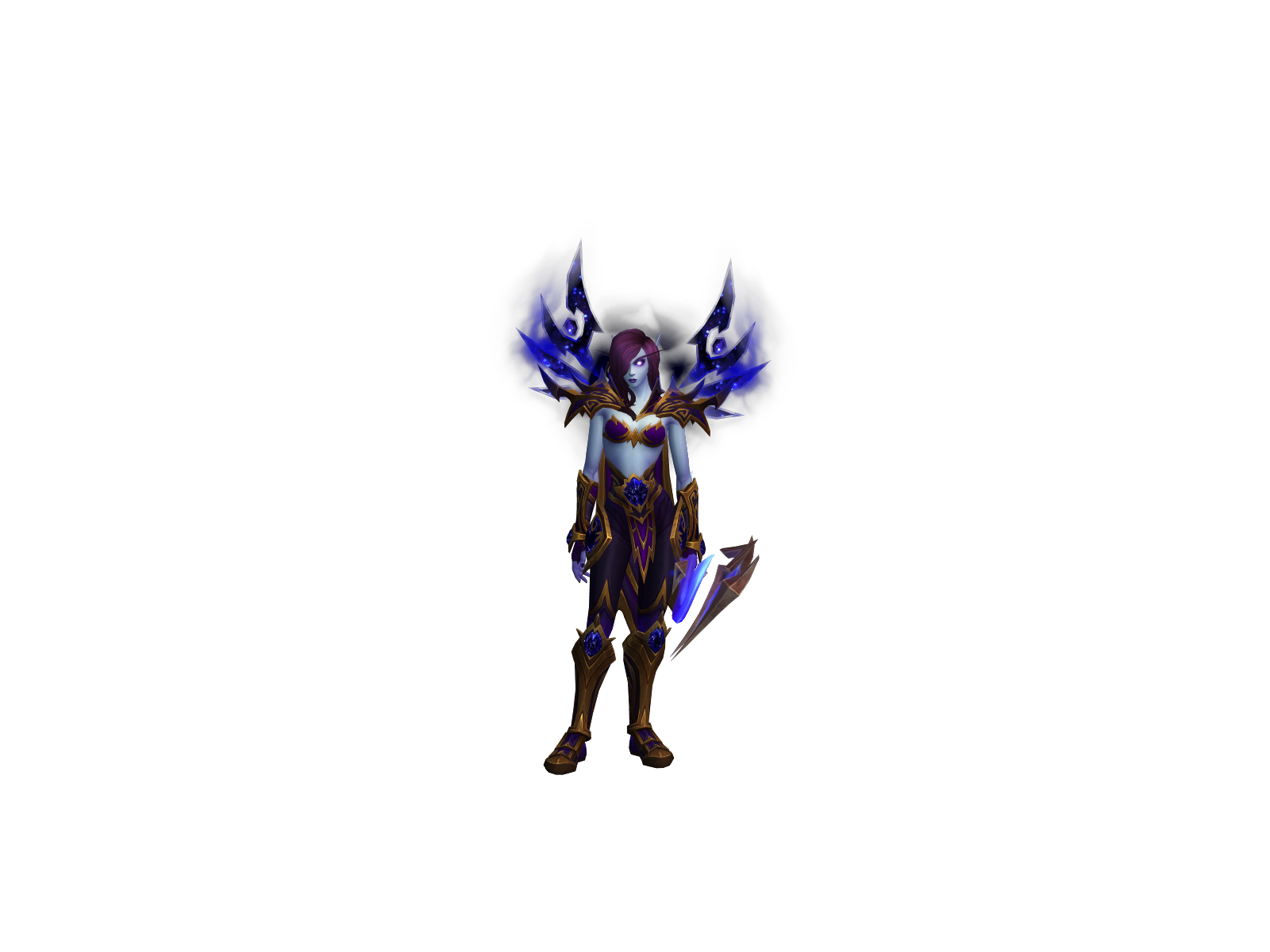 Bluenipp 3D character render