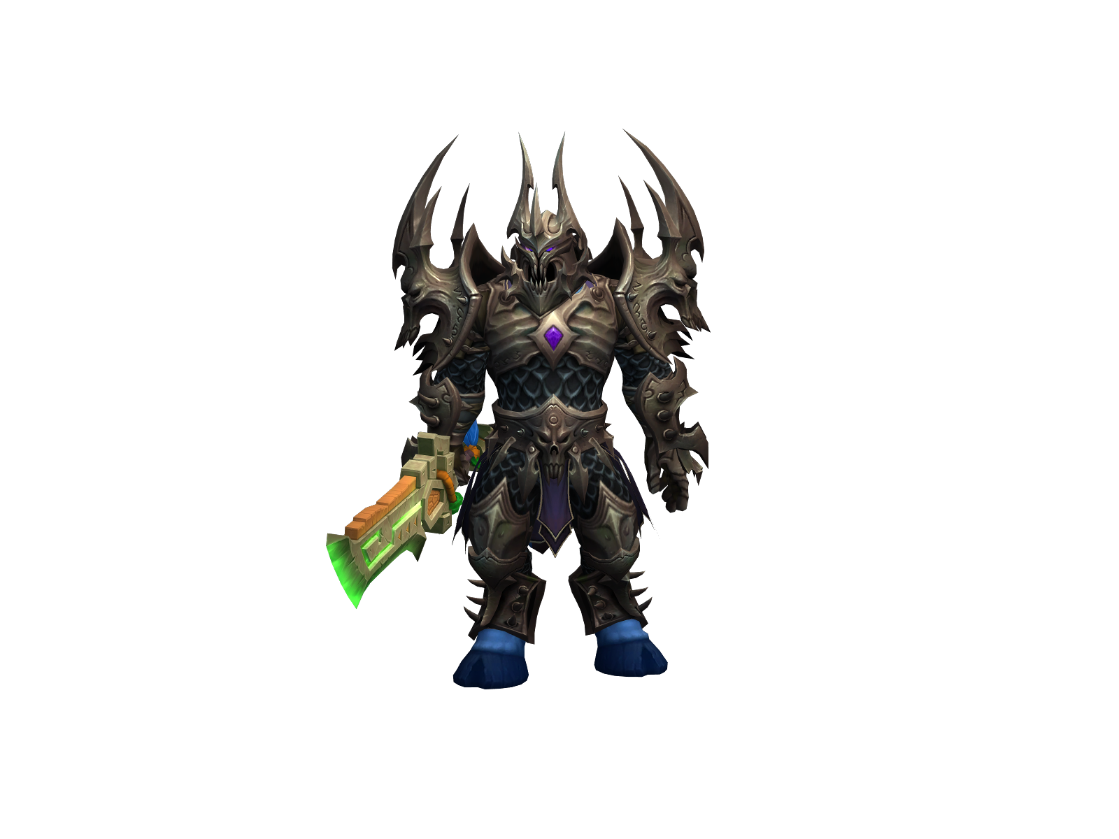 Supermaxmax 3D character render