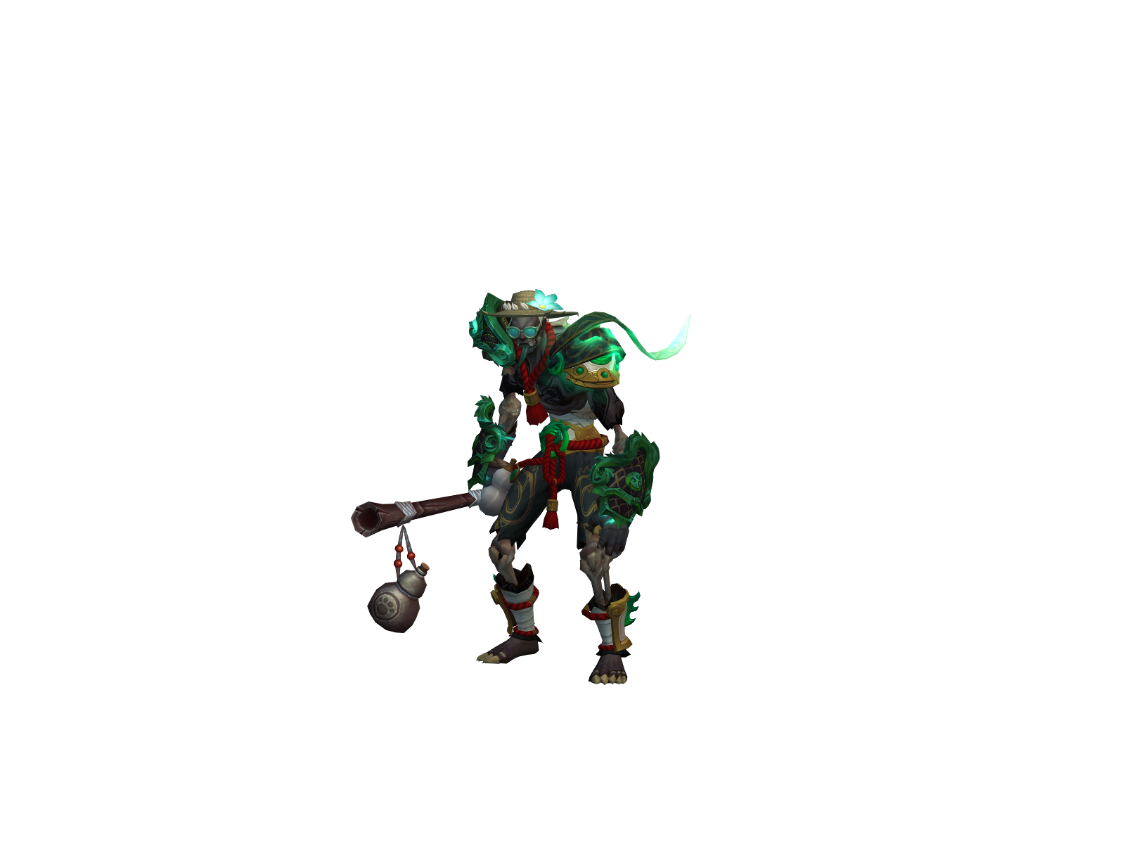 Ashenwalker 3D character render