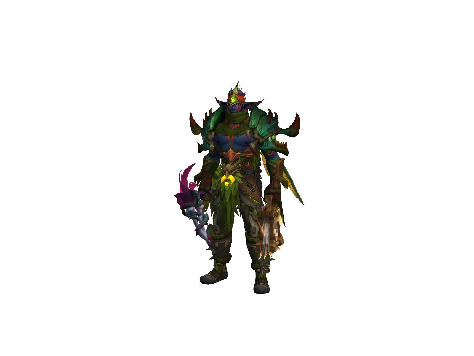 Nausus 3D character render