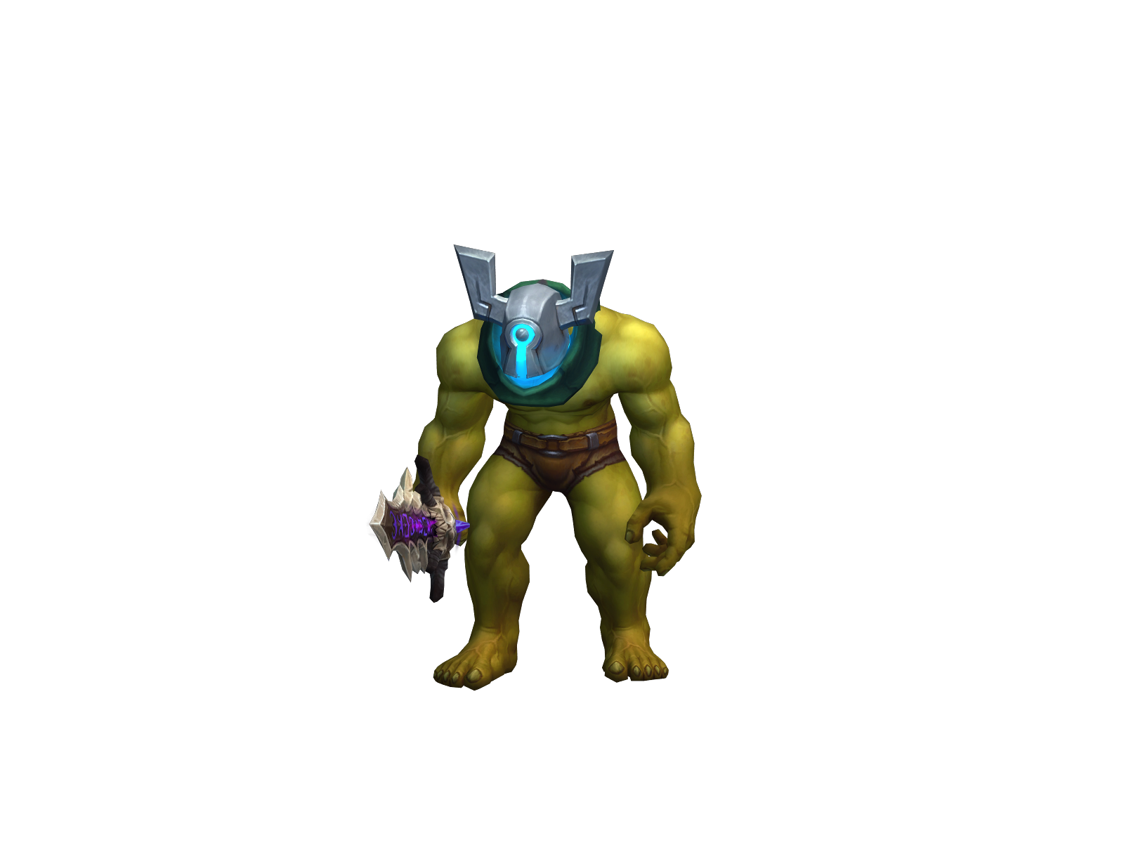 Badhombre 3D character render