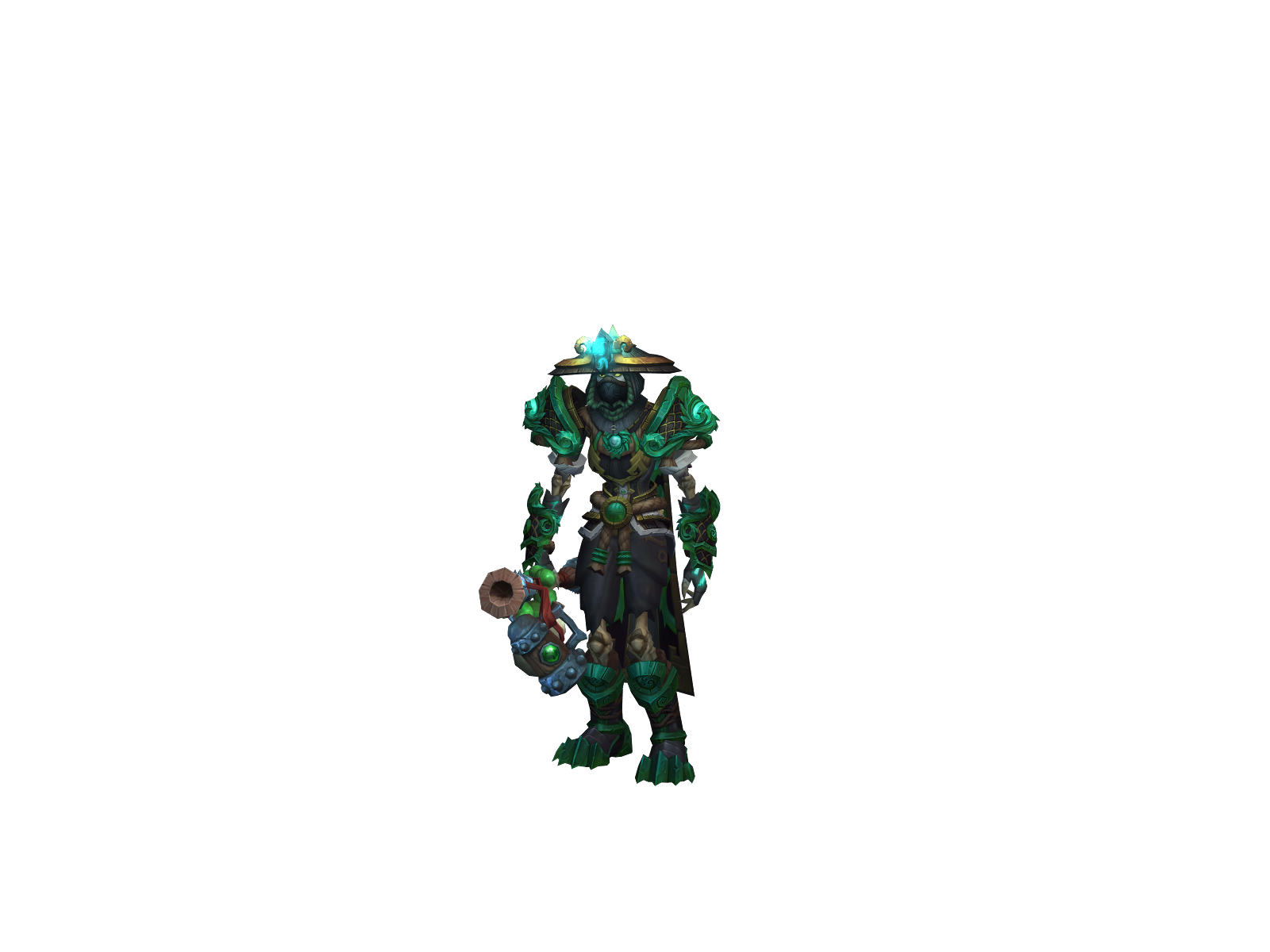 Monkogrande 3D character render