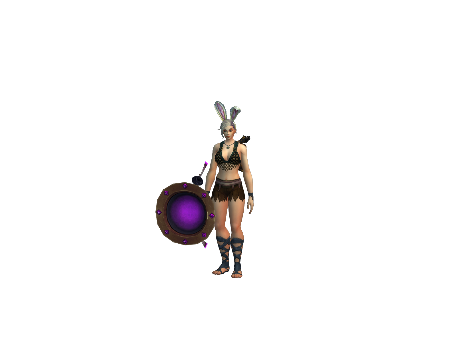 Lovelock 3D character render