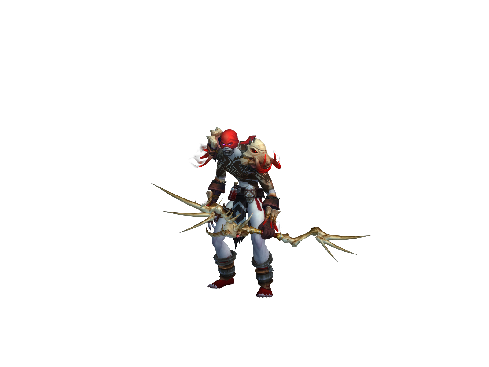 Trickstêr 3D character render