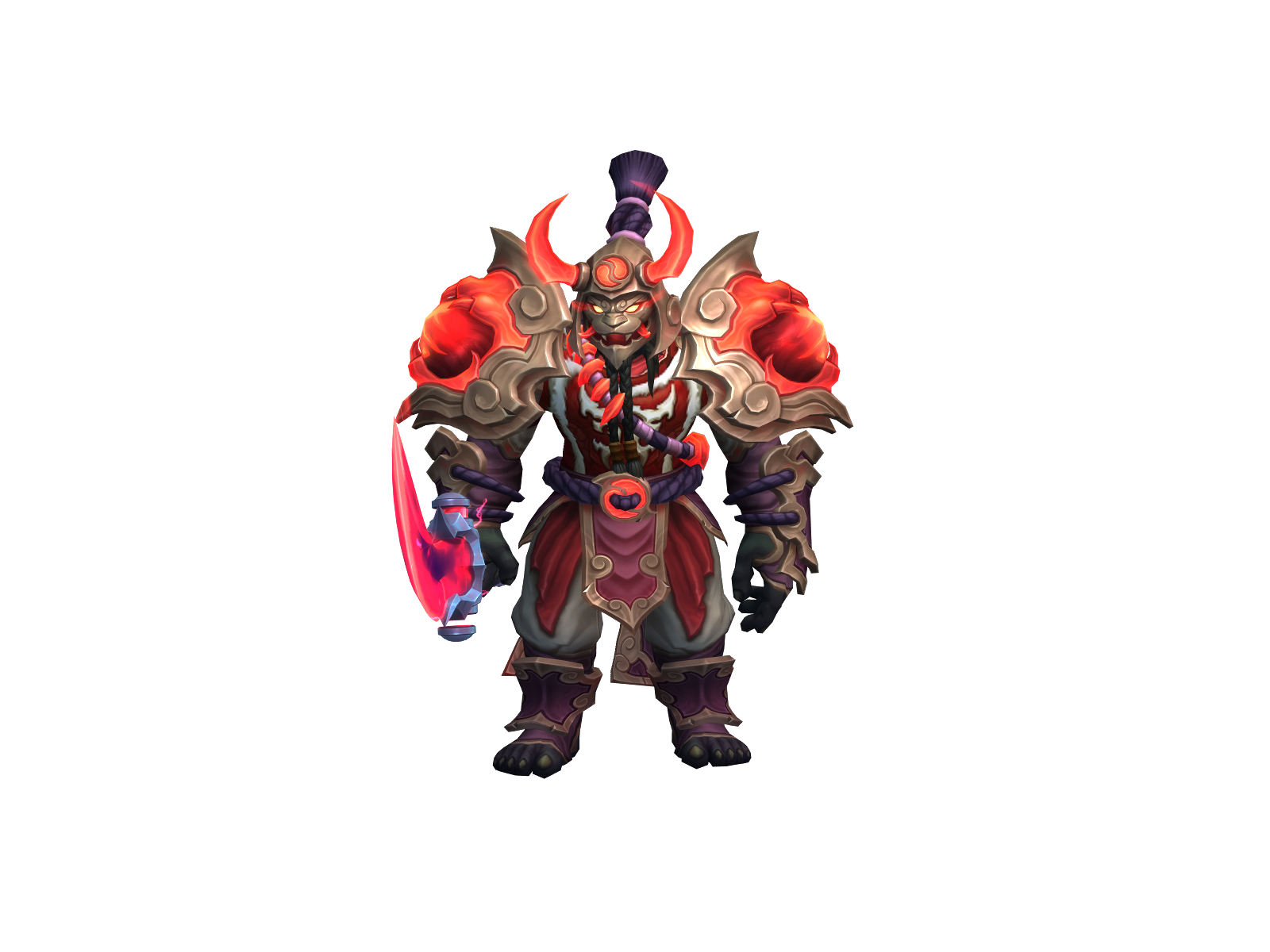 Orcdentist 3D character render