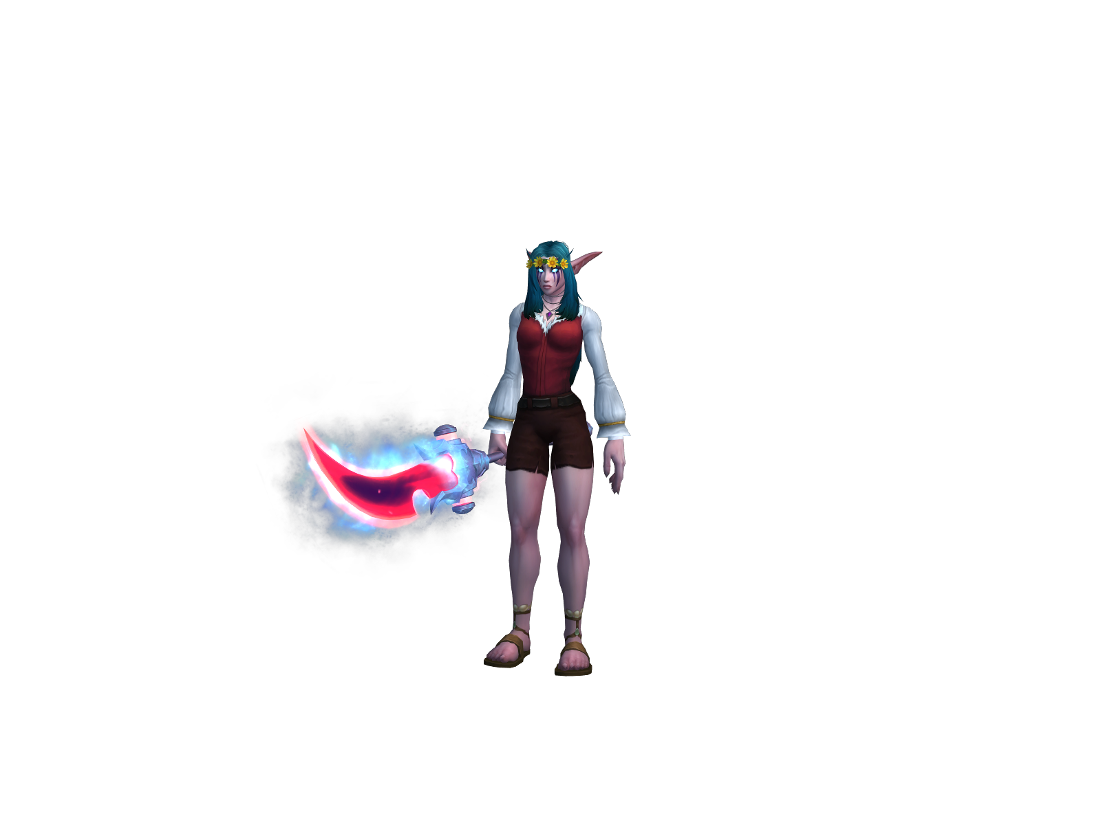 Horimiona 3D character render