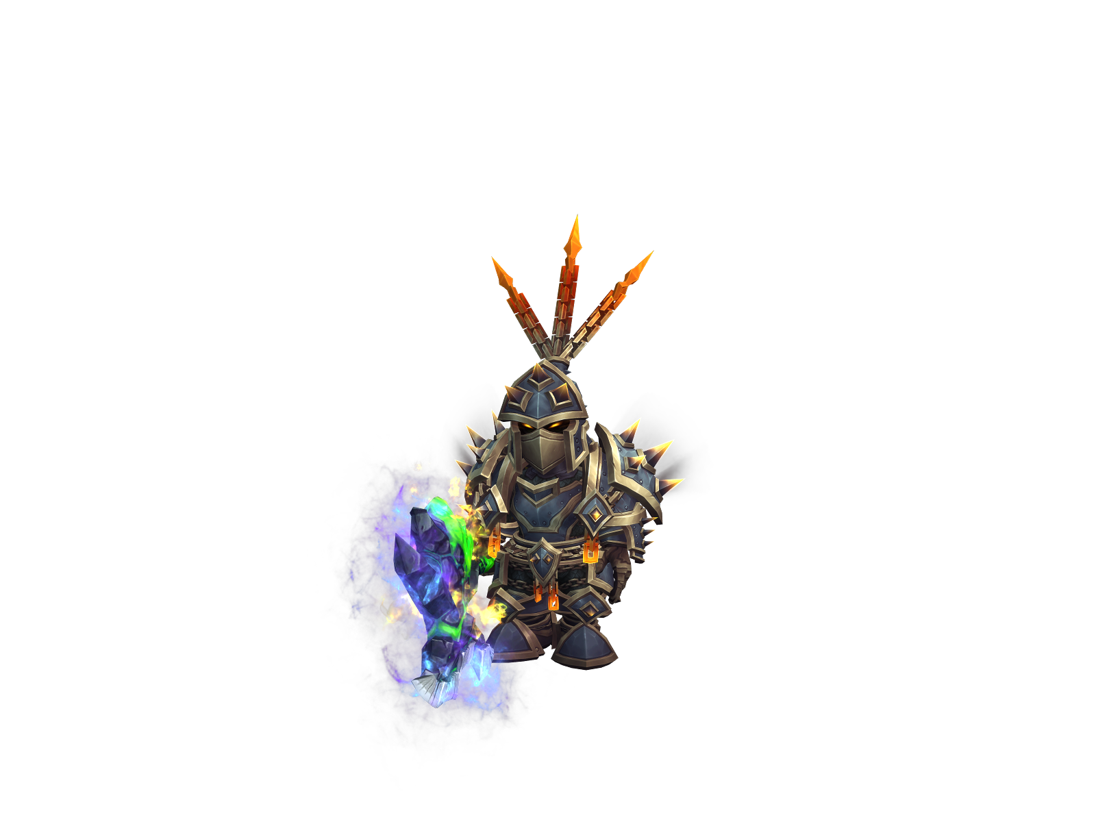 Rokllwoojjoo 3D character render