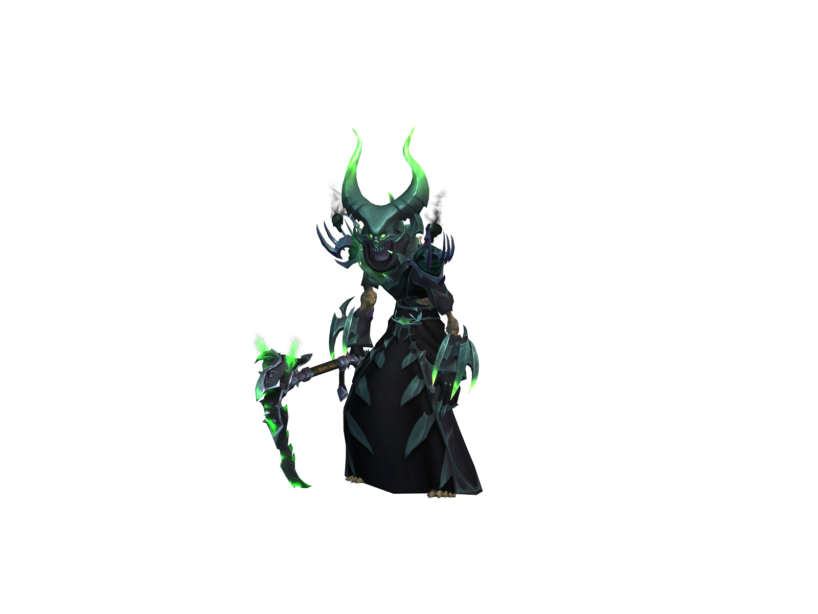 Locktism 3D character render