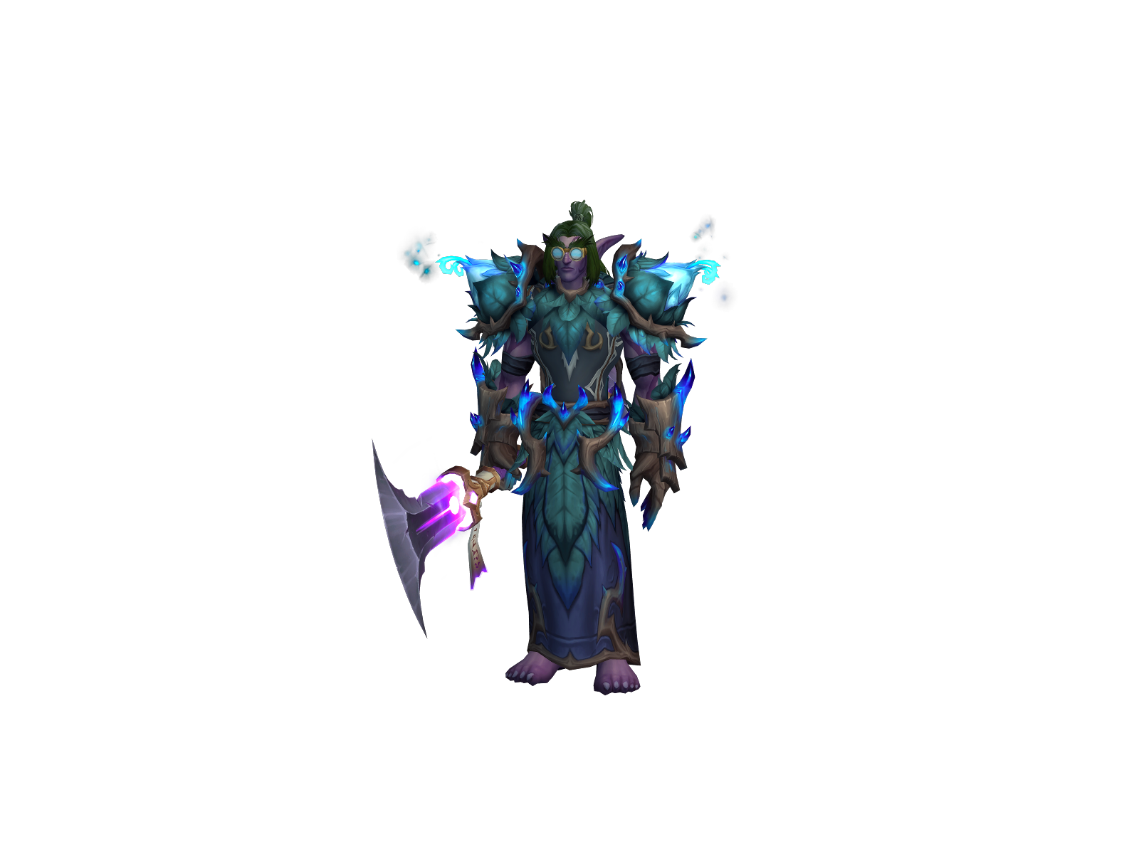 Bleedtax 3D character render