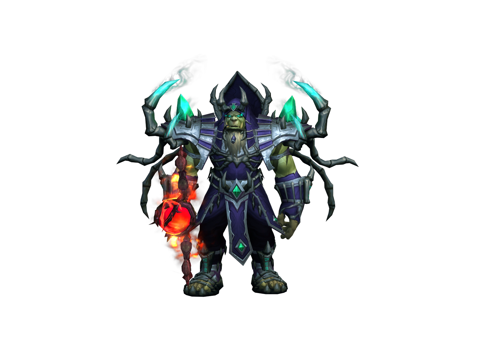 Queqtt 3D character render