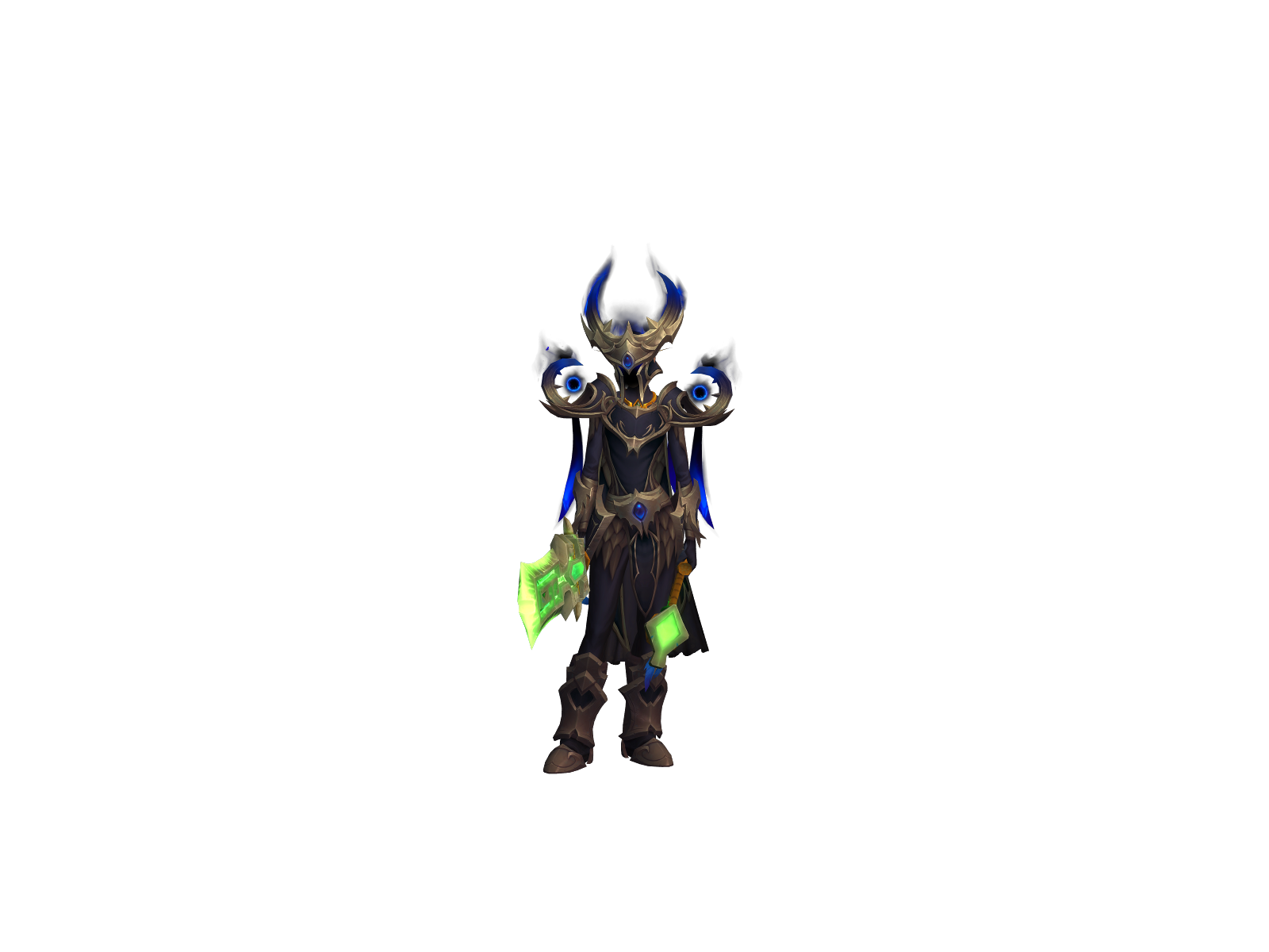 Electricus 3D character render