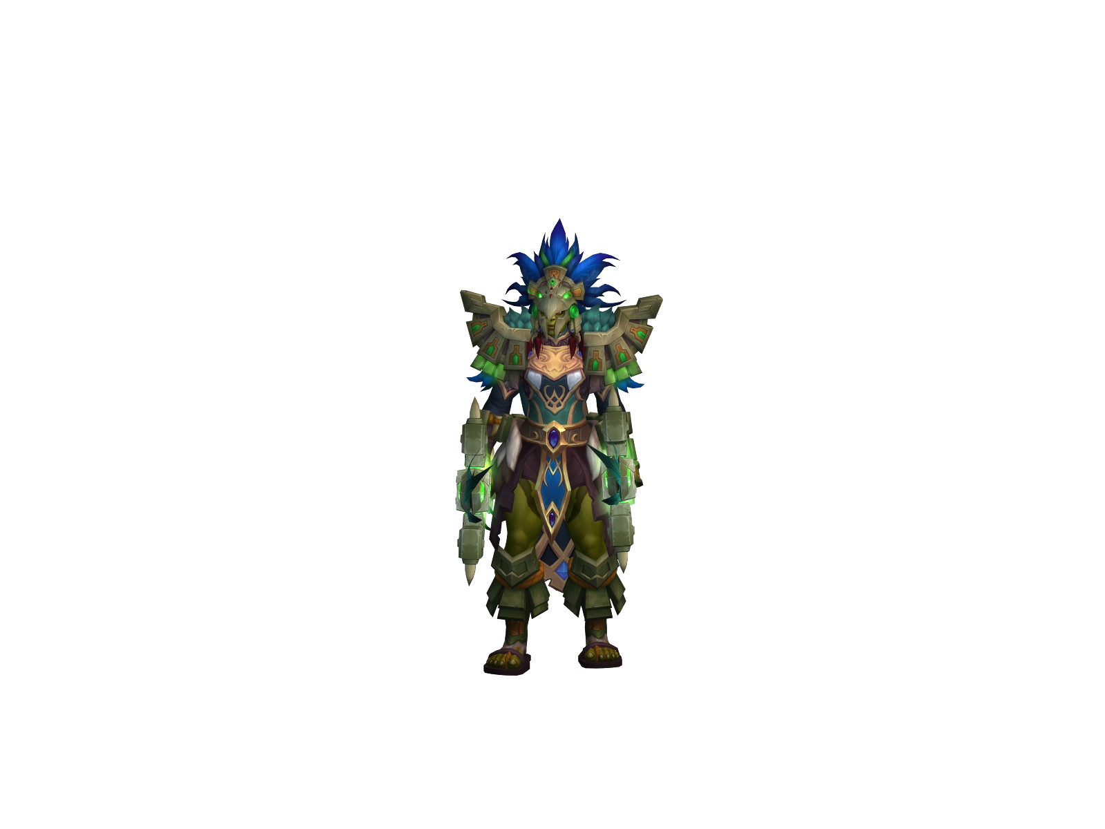 Diridoode 3D character render