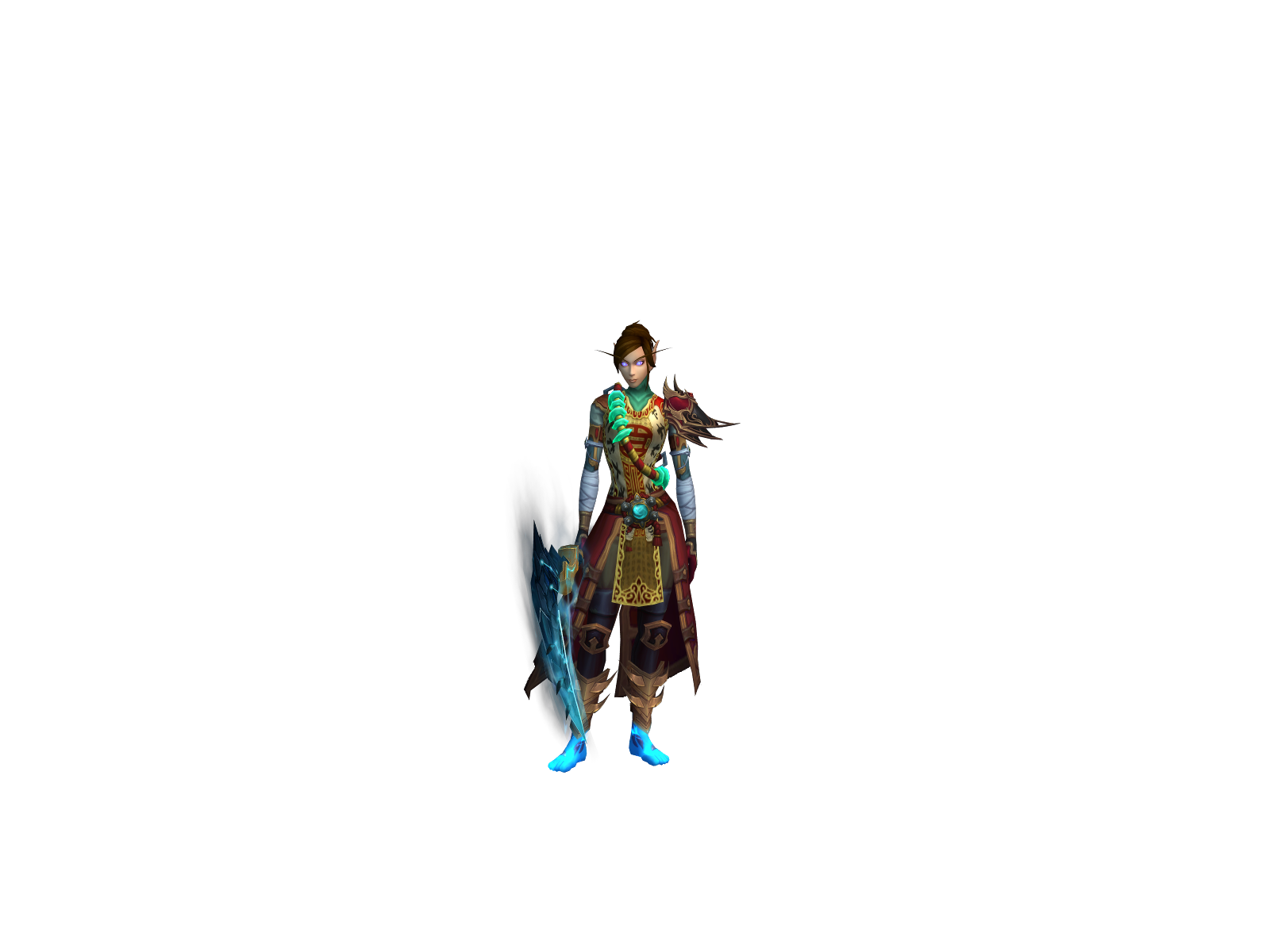 Beelzey 3D character render
