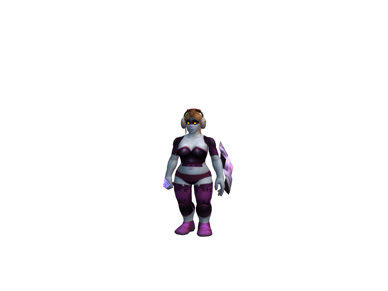 Morabel 3D character render