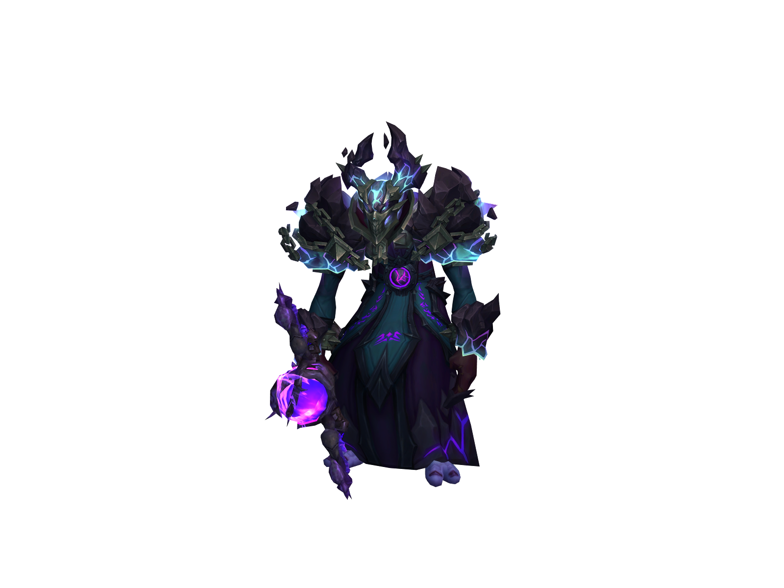 Kragwarlock 3D character render