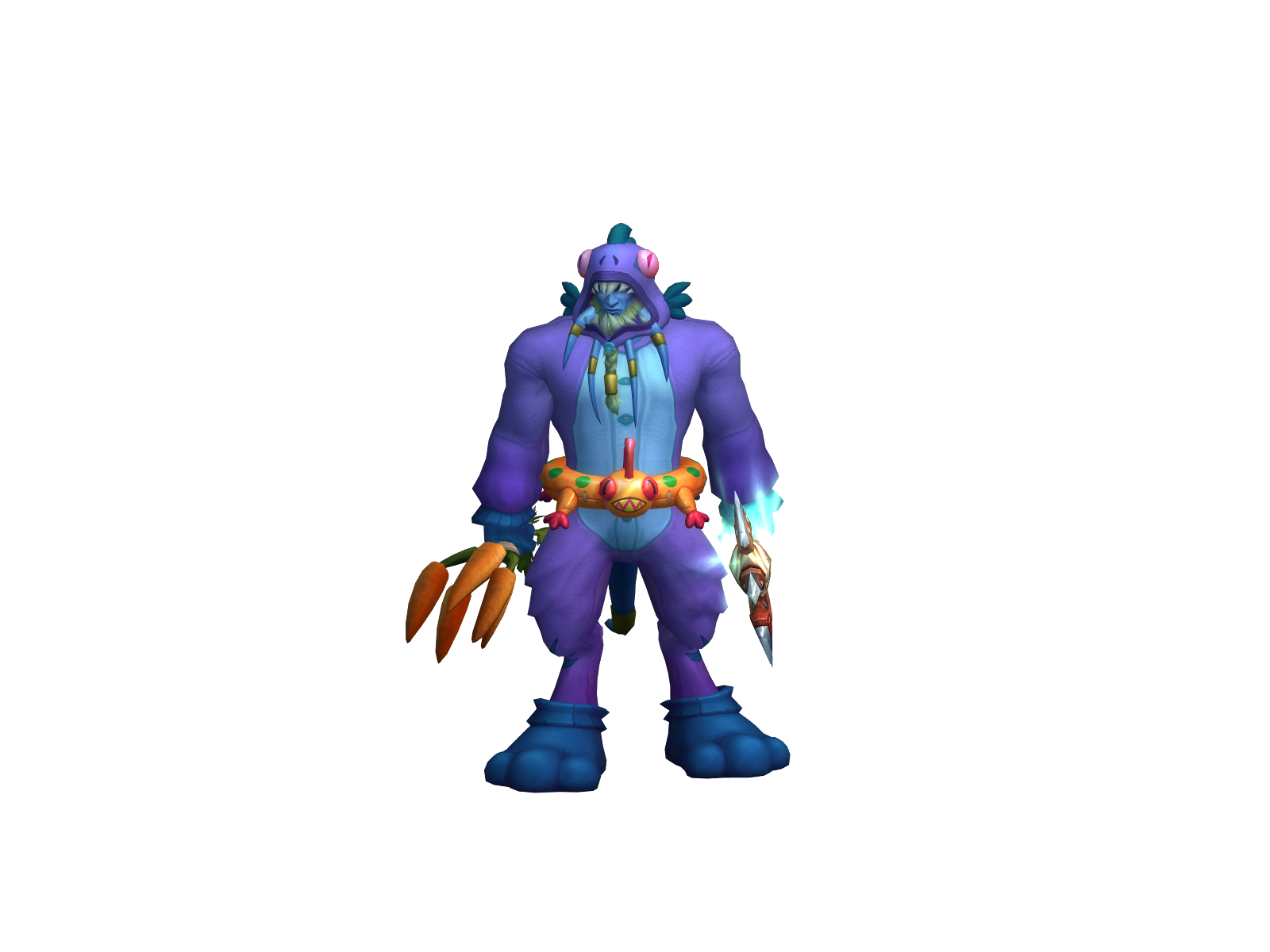 Achaio 3D character render