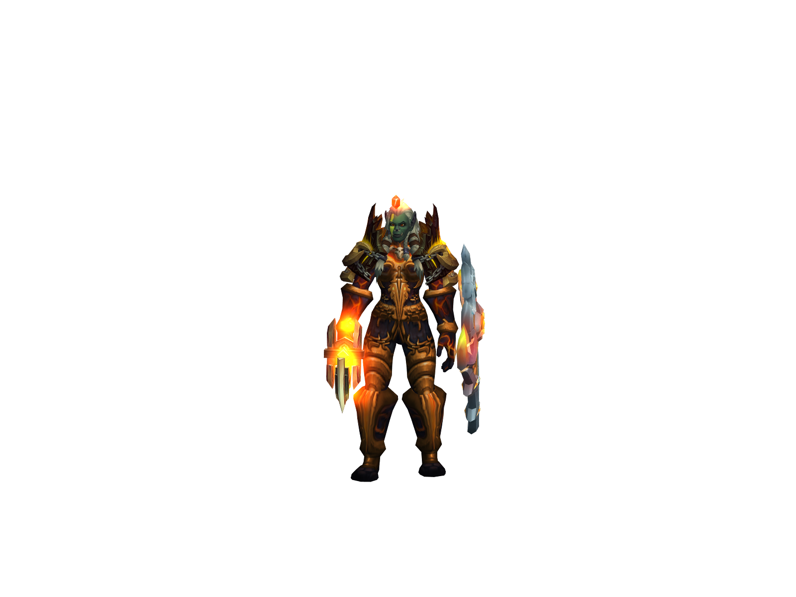 Orcrs 3D character render