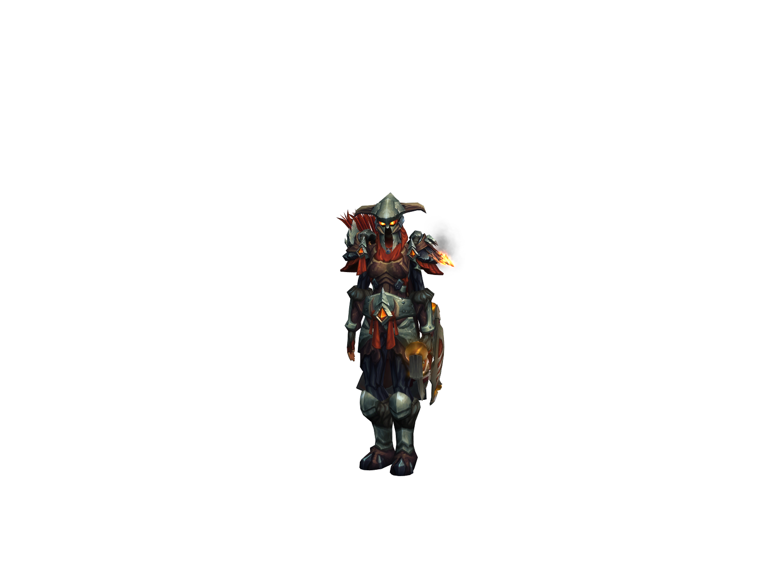 Hailstormm 3D character render