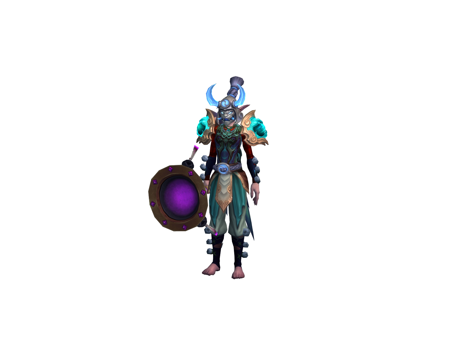 Carkusm 3D character render