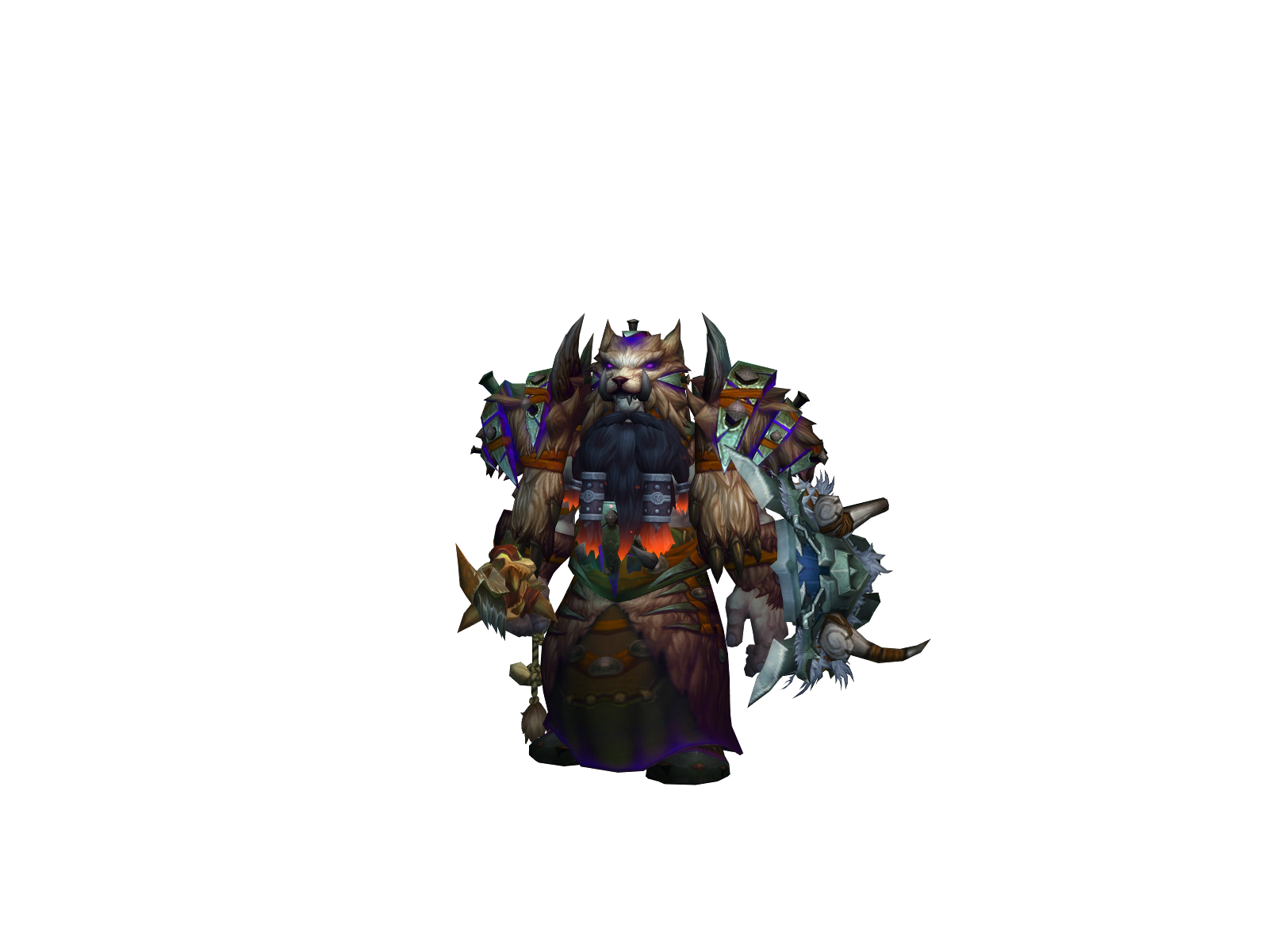 Feasko 3D character render
