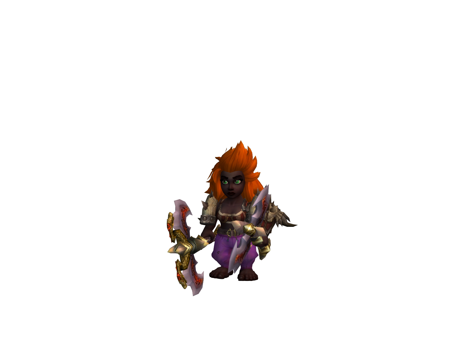Meltdown 3D character render