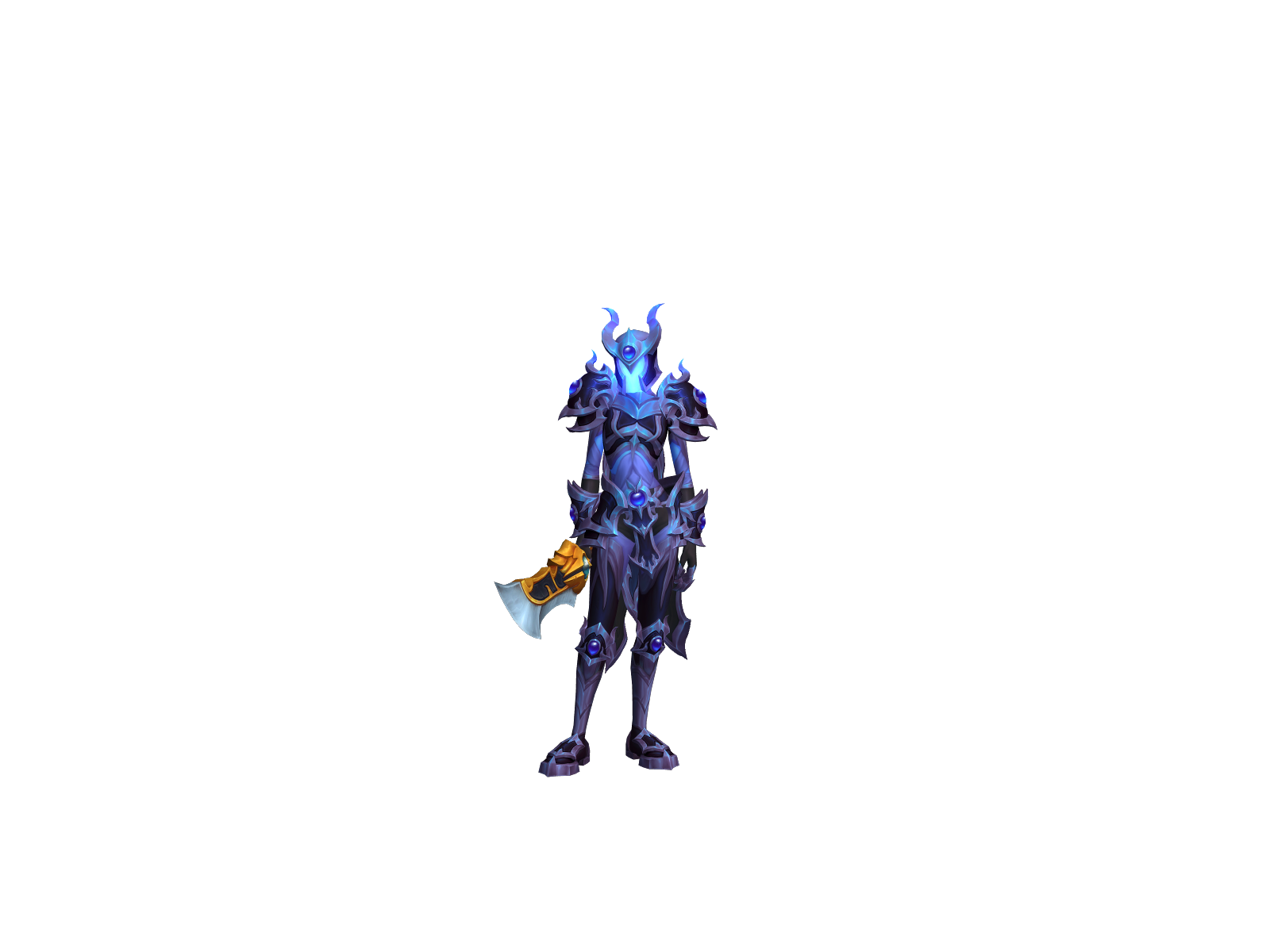 Rudylight 3D character render