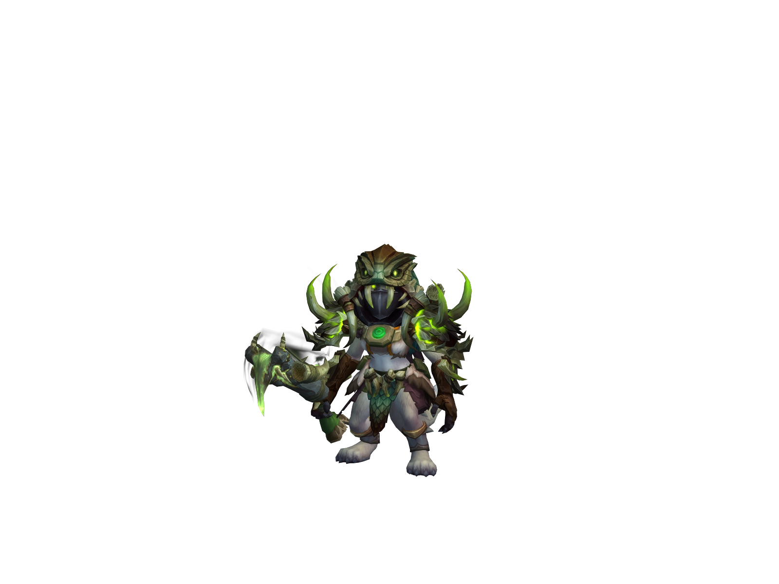 Alopeke 3D character render