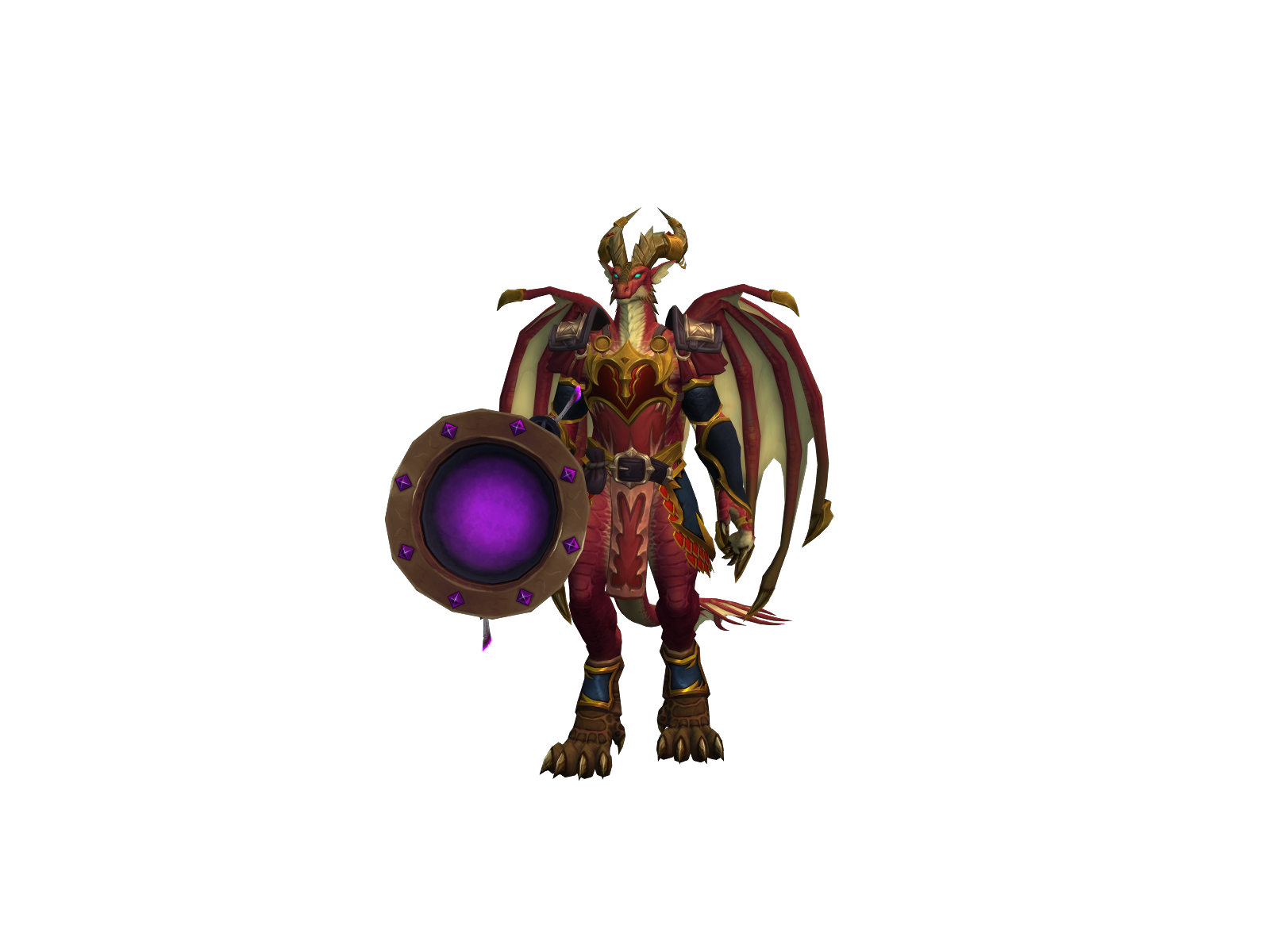 Hyperdragon 3D character render