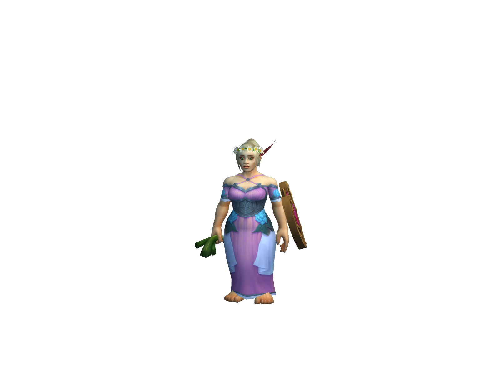 Weißenächte 3D character render