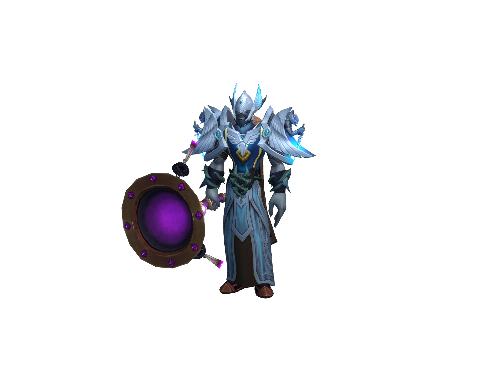 Maxshield 3D character render