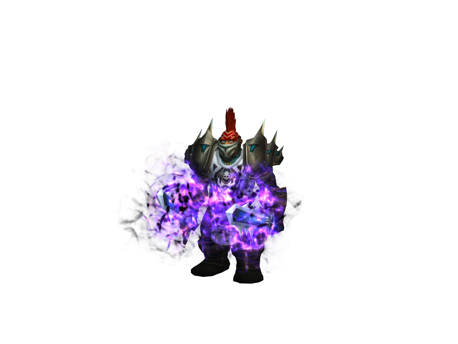 Skaarku 3D character render